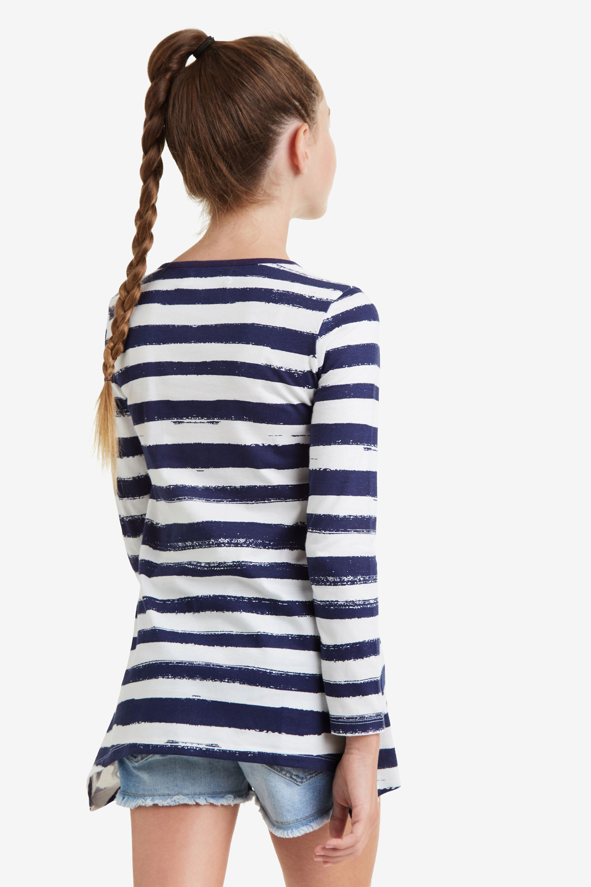 Camiseta con corazón reversible Happy | Camiseta con corazón reversible Happy |