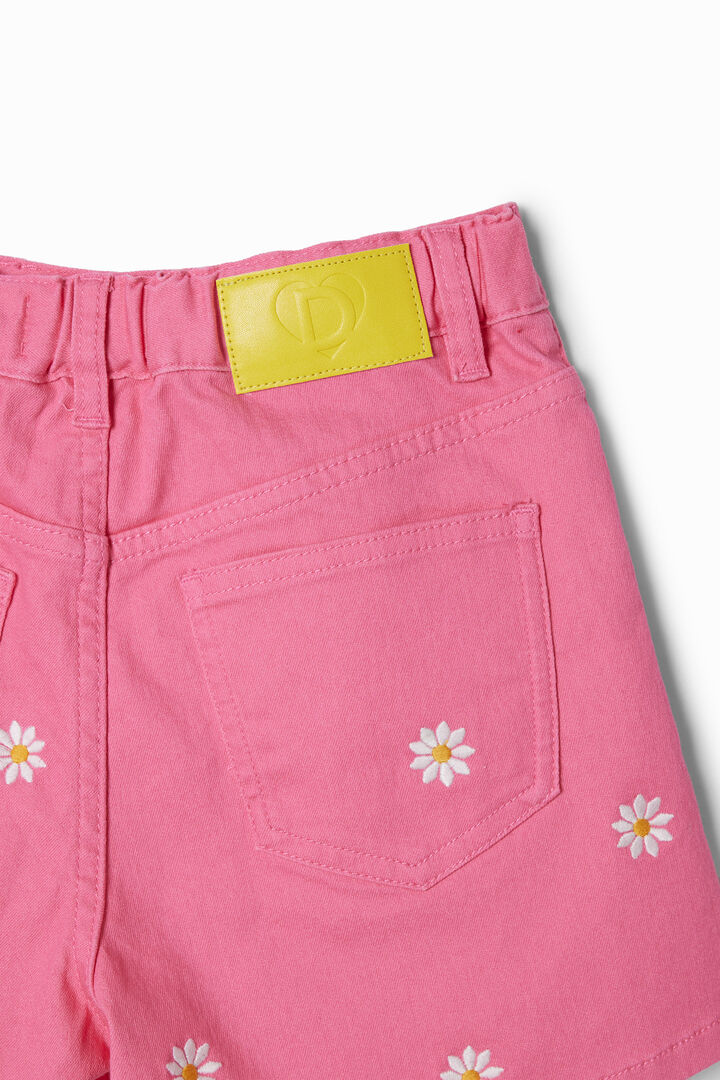 Spijkershort madeliefjes | Desigual