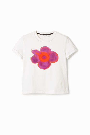 Camiseta ilustración flor | Desigual
