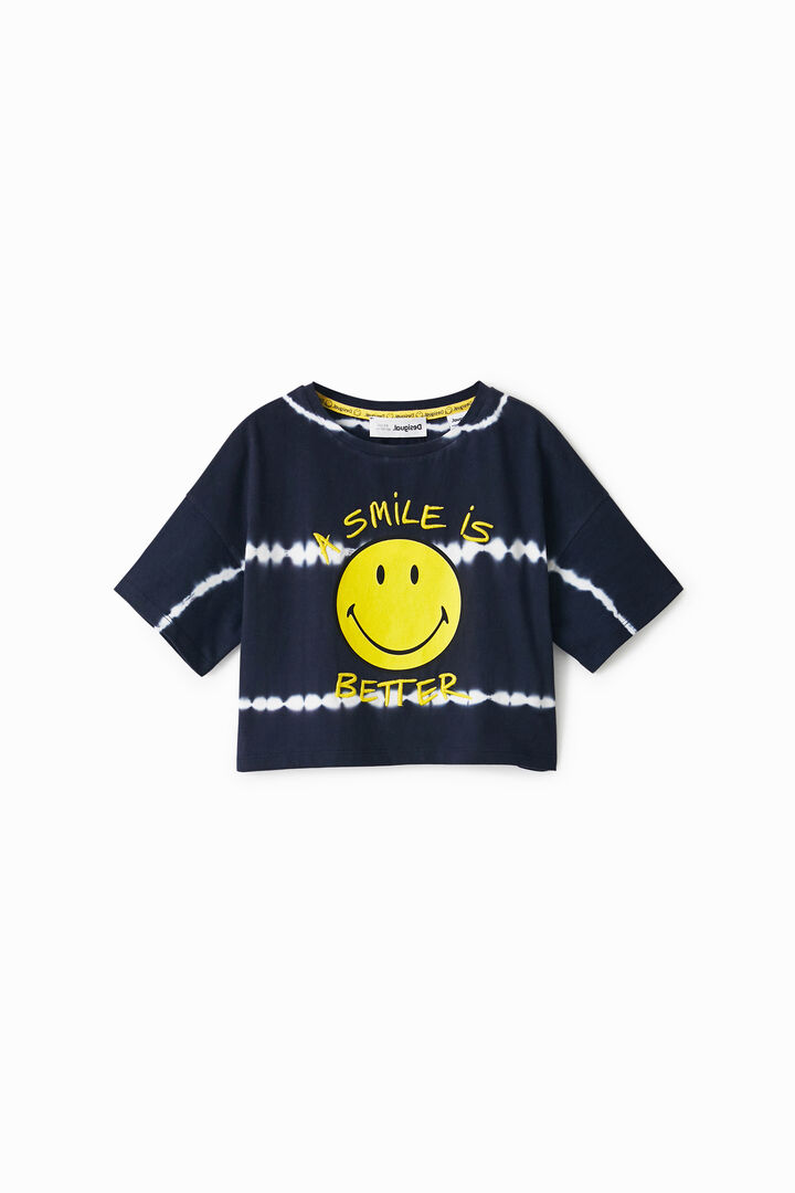 T-shirt rayures Smiley® | Desigual