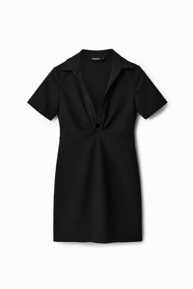 Vestido corto slim retro | Desigual