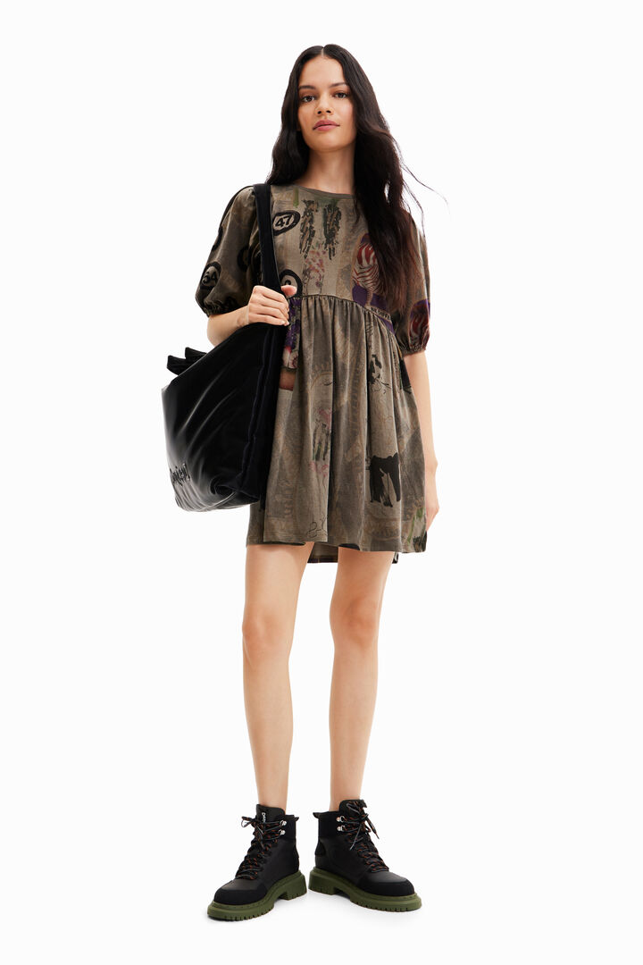Short boho dress | Desigual