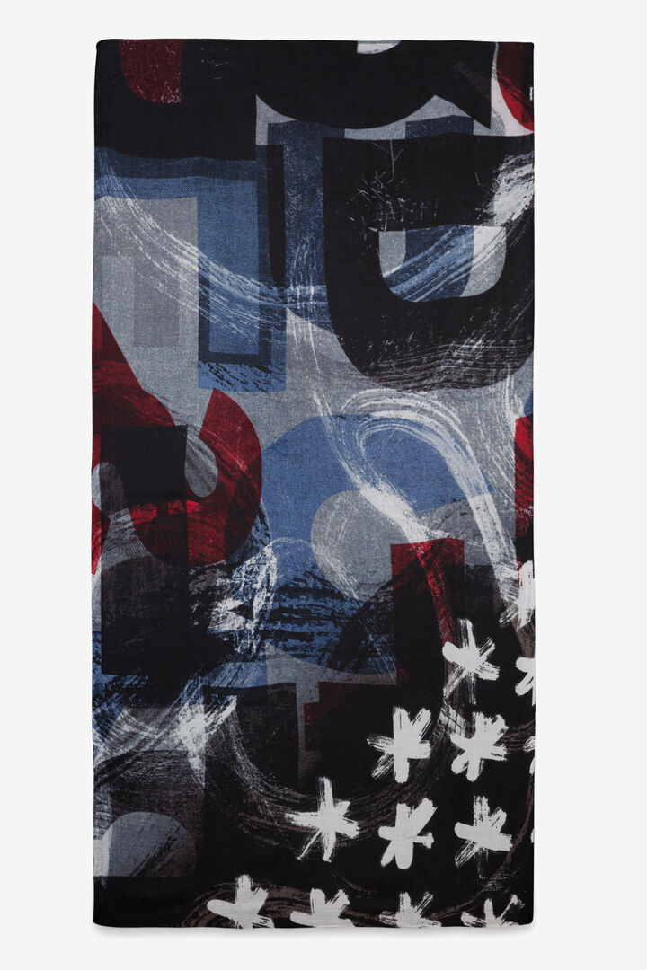 Logomaniac stars foulard | Desigual