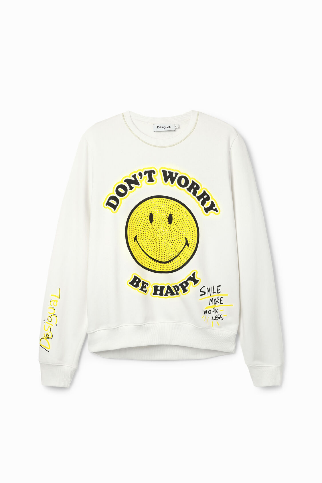 Sweater Smiley Originals ® Strass für Damen I Desigual.com