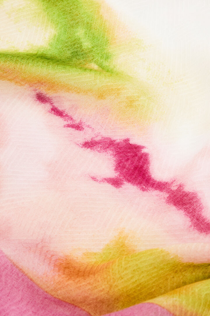 Foulard rectangular acuarela | Desigual