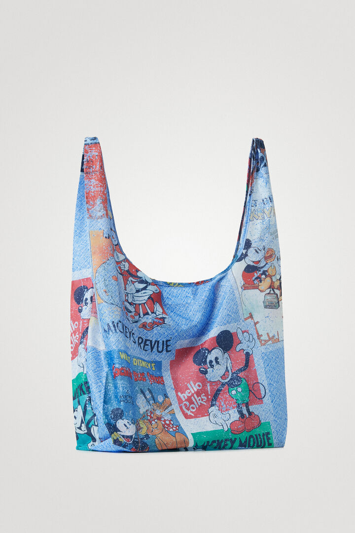 Borsa in denim con illustrazioni di fumetti | Desigual