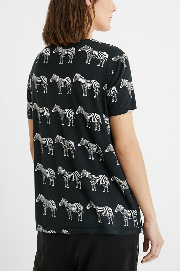 Camiseta manga corta zebras | Desigual