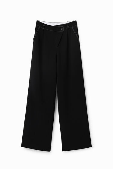 Pantalón twisted pinzas | Desigual