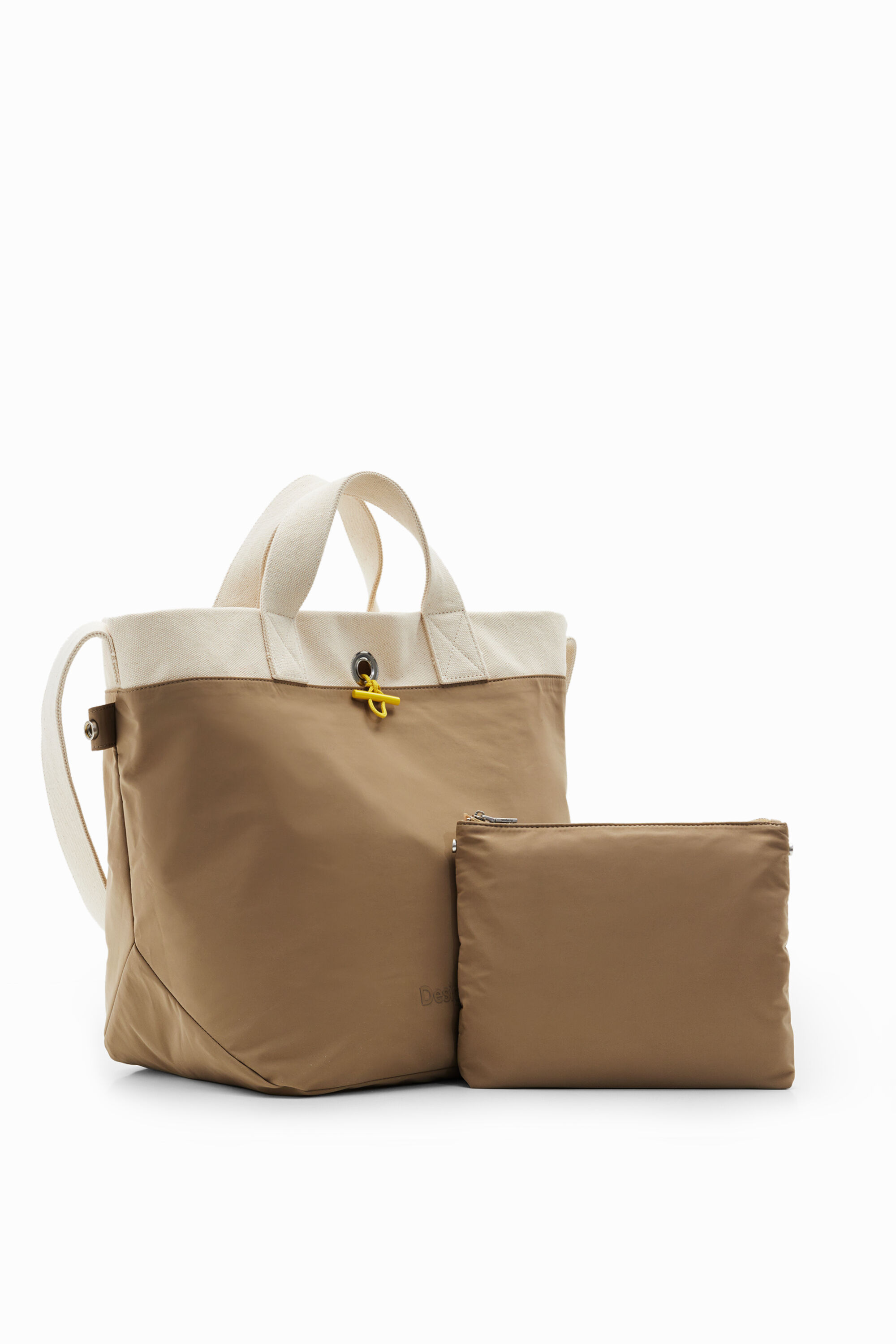 L reversible tote bag