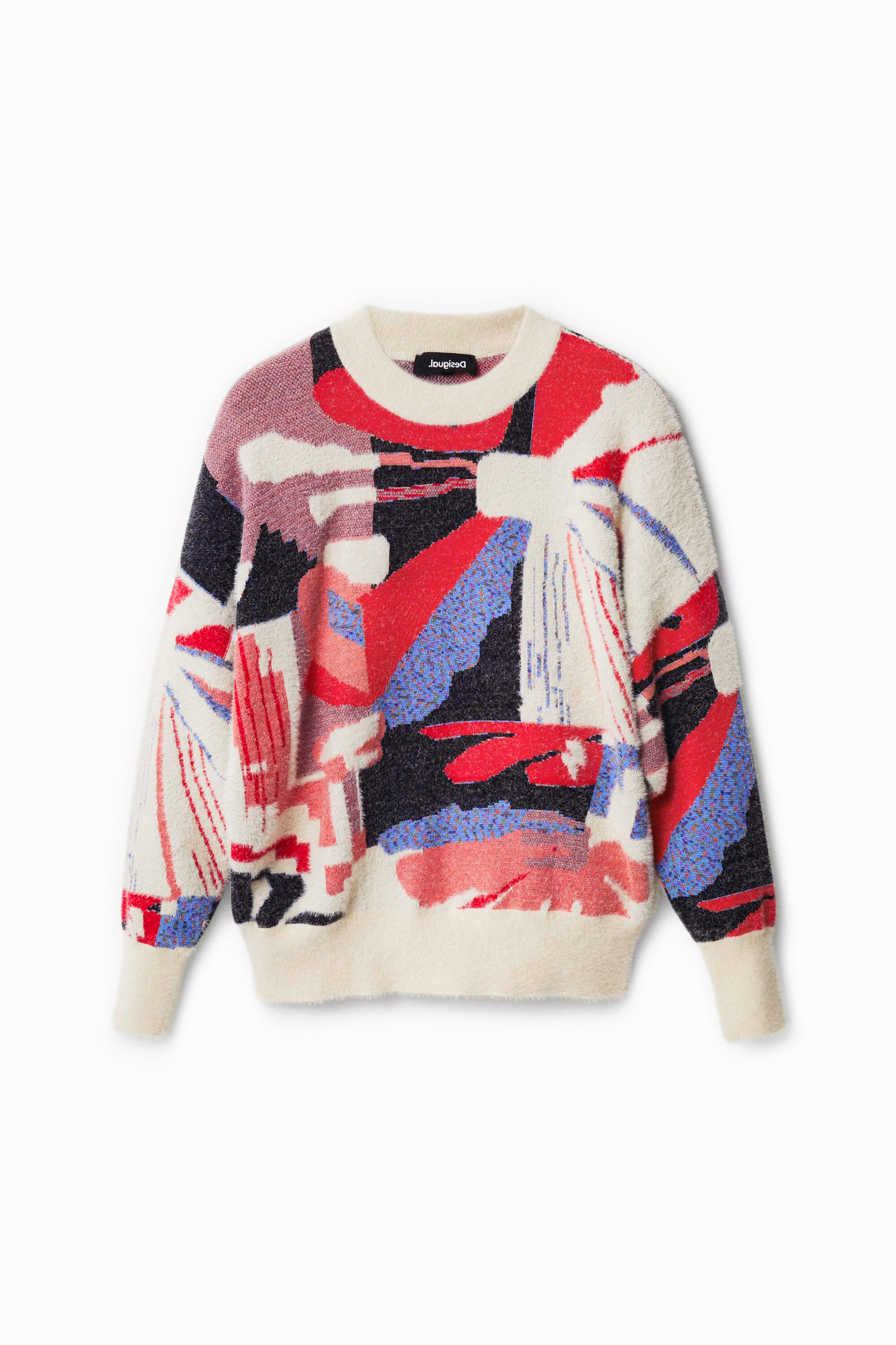 Geometric jumper new arrivals