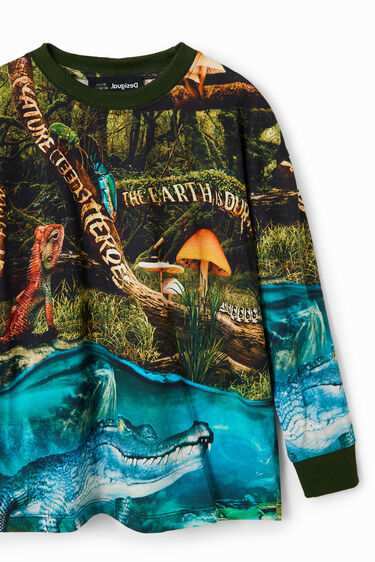Samarreta missatges naturalesa | Desigual