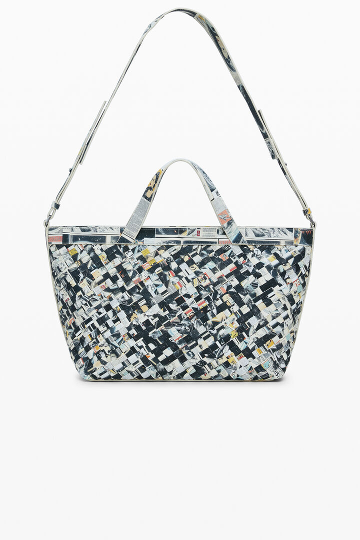 Bolso mediano shopper trenzado | Desigual