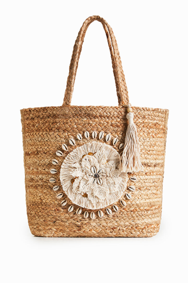 Bolso yute caracolas | Desigual