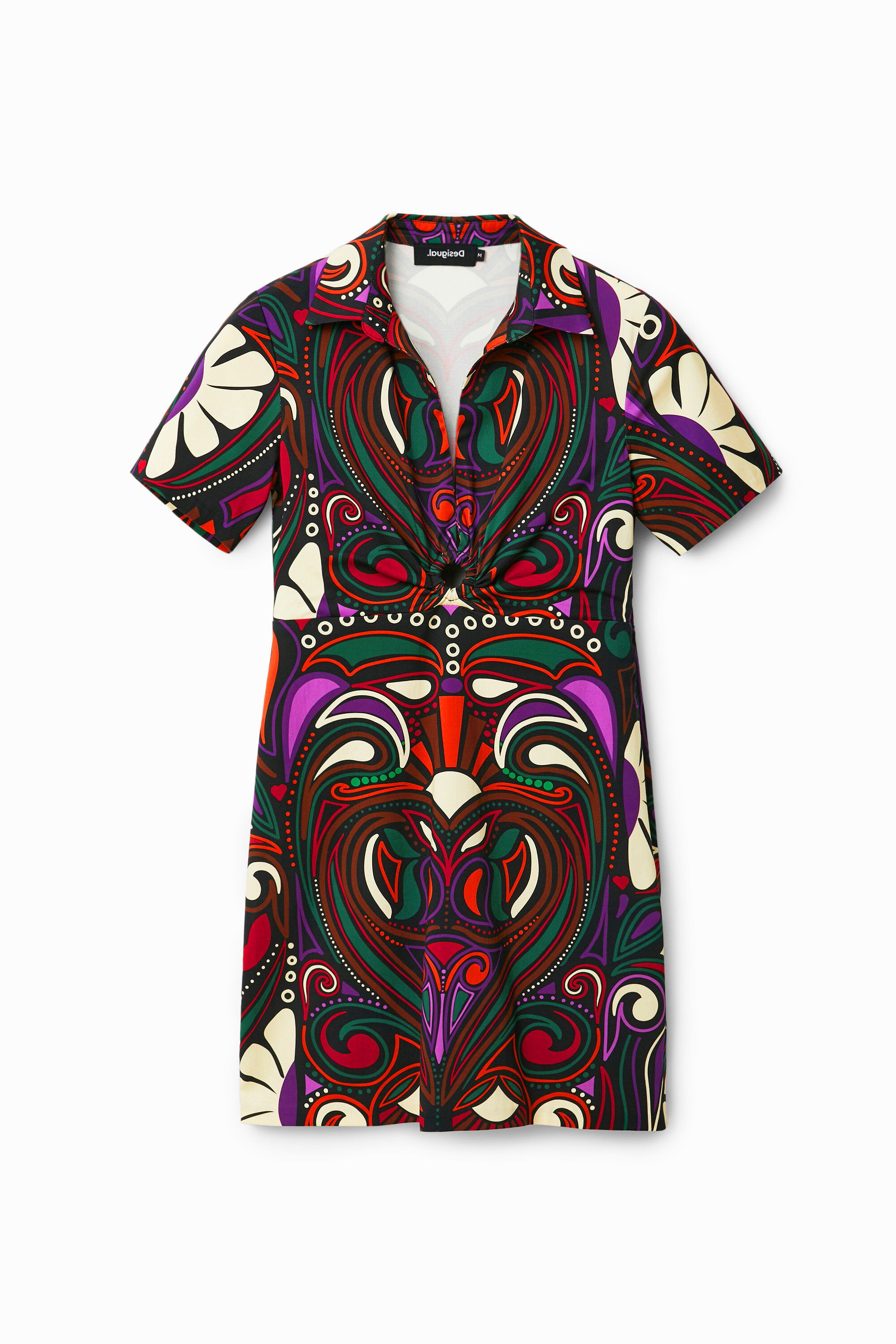 Desigual Donna Abbigliamento Vestiti Vestiti sexy Abito retrÃ² corto slim fit 