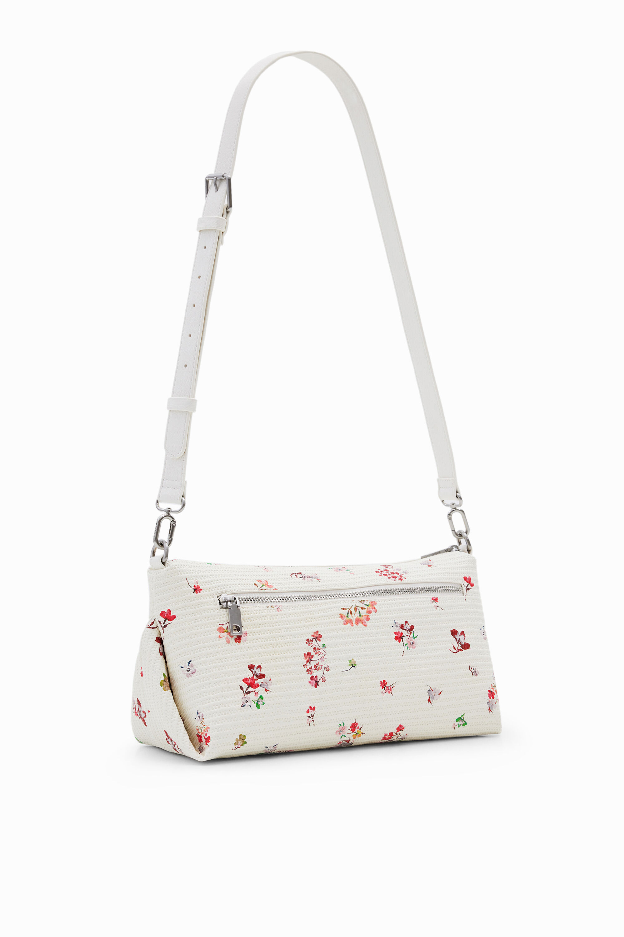 White floral bag hot sale