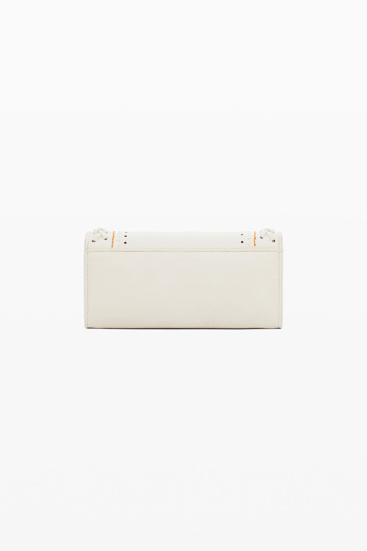 Braided wallet with topstitching | Desigual