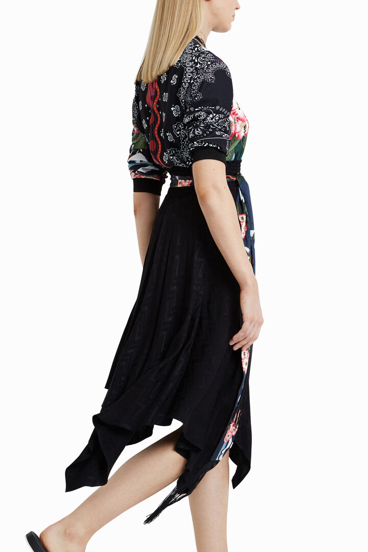 Gonna foulard cintura | Desigual