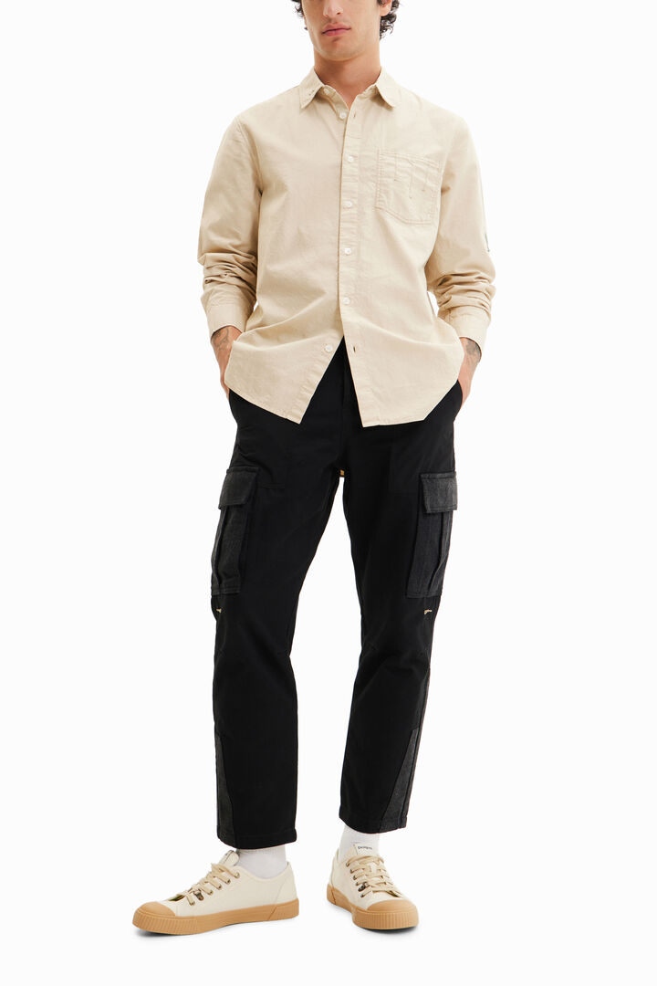 Camisa màniga llarga brodats | Desigual