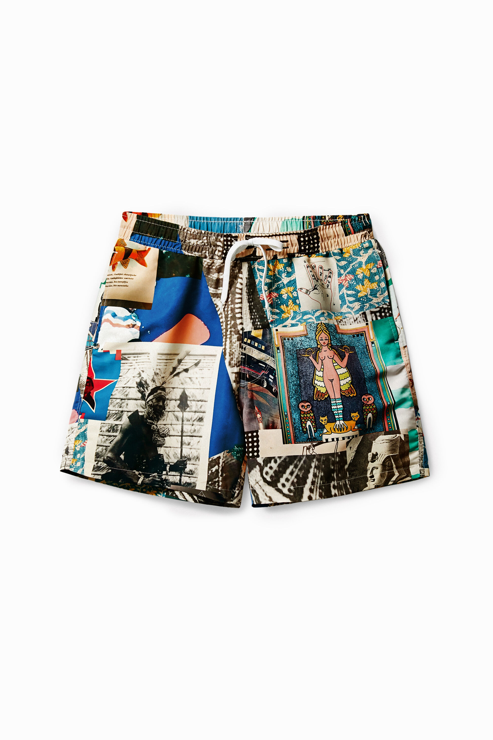 Kurze Badehose mit Muster