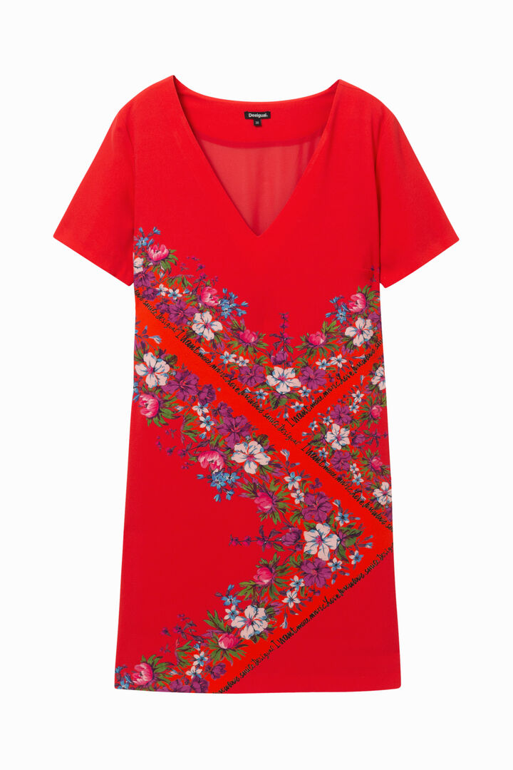 Floral T-shirt dress | Desigual