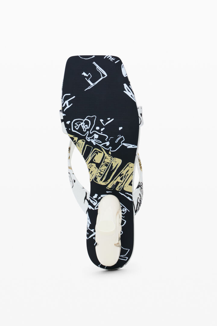Sandale à talon cœur | Desigual