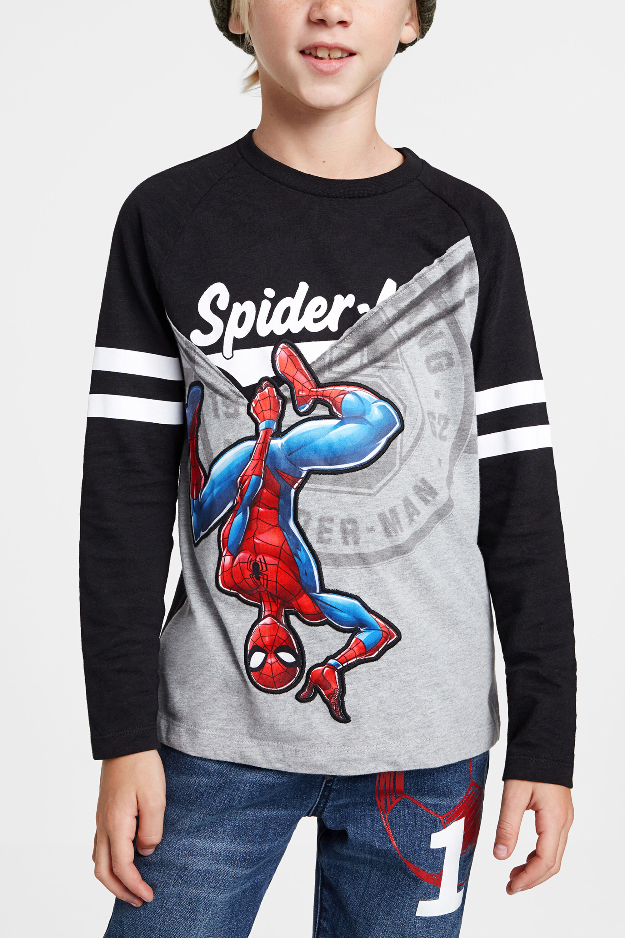 Cotton Spider-man T-shirt | Desigual.com