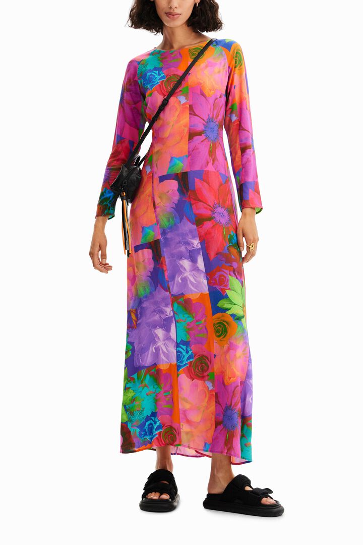 Vestido largo floral | Desigual