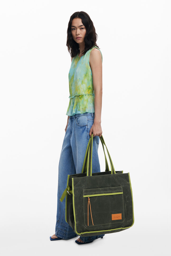 Shopperka z dużą kieszenią | Desigual