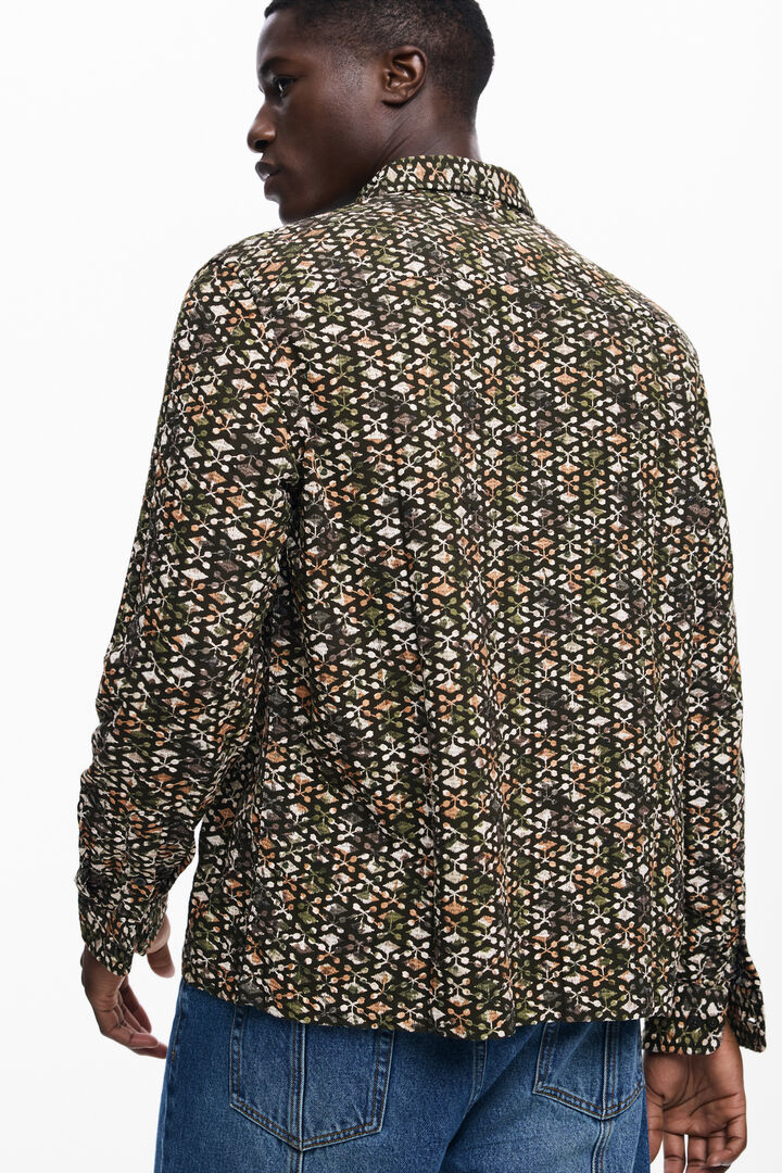 Jacquard men's shirt | Desigual