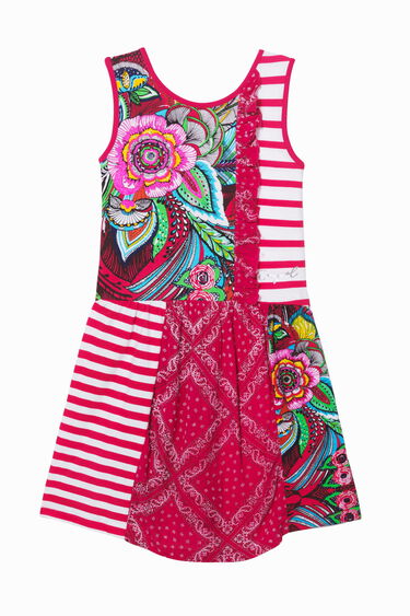Vestido flores Antananarivo | Desigual