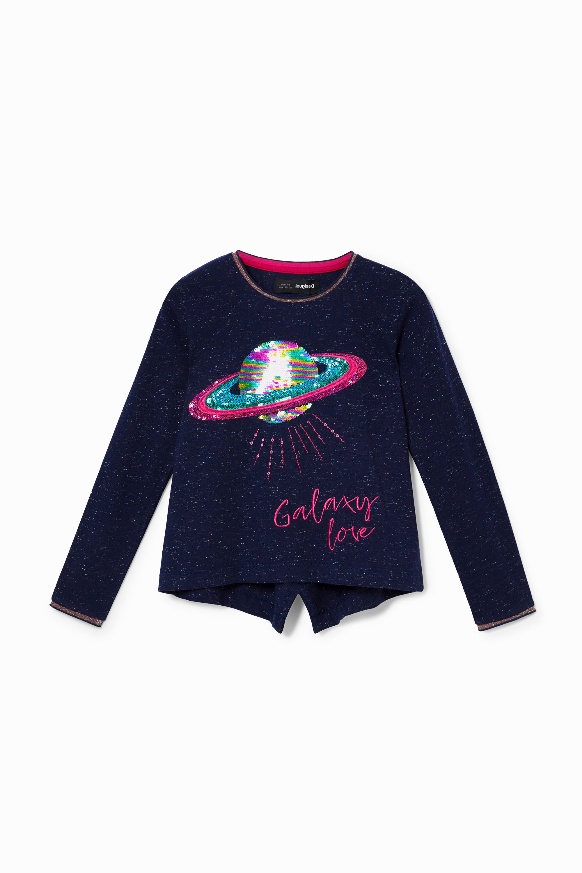 Printed oversize jumper