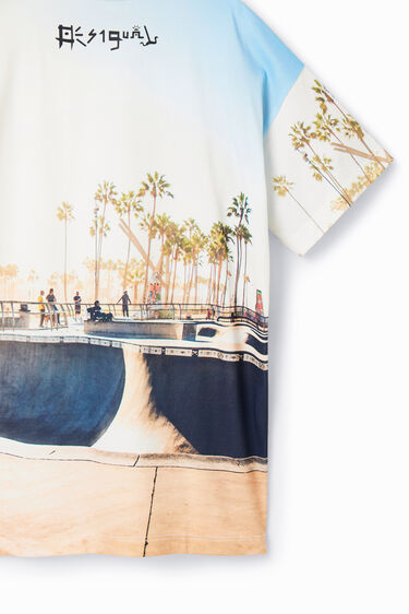 Photographic skater T-shirt | Desigual