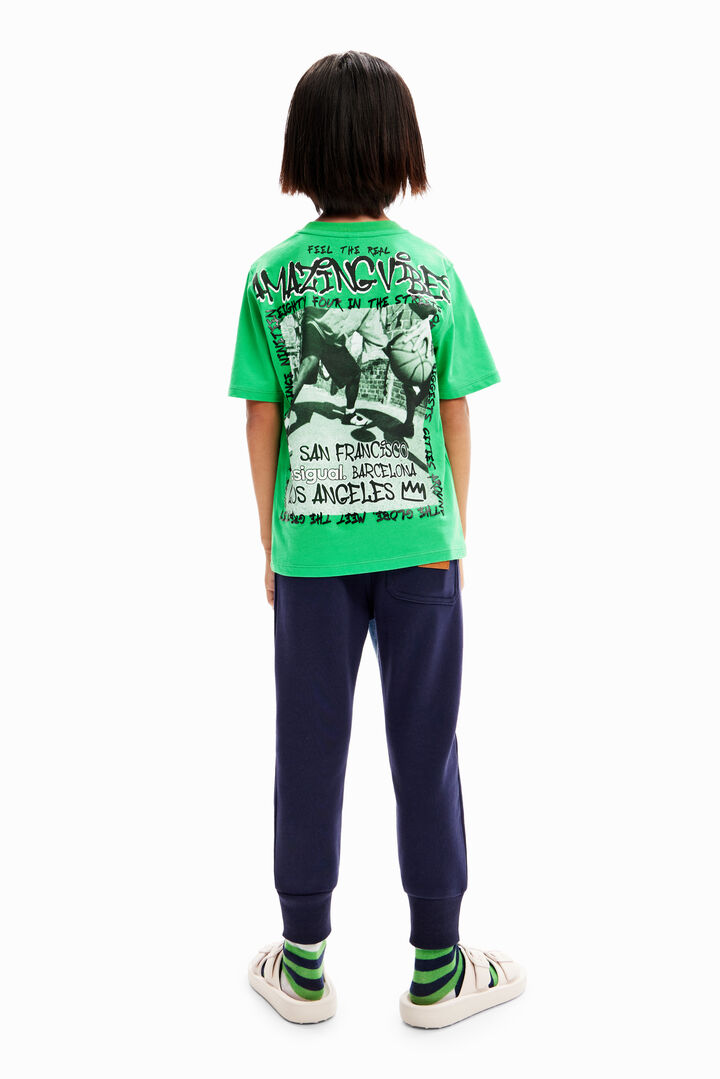 Basket graffiti T-shirt | Desigual