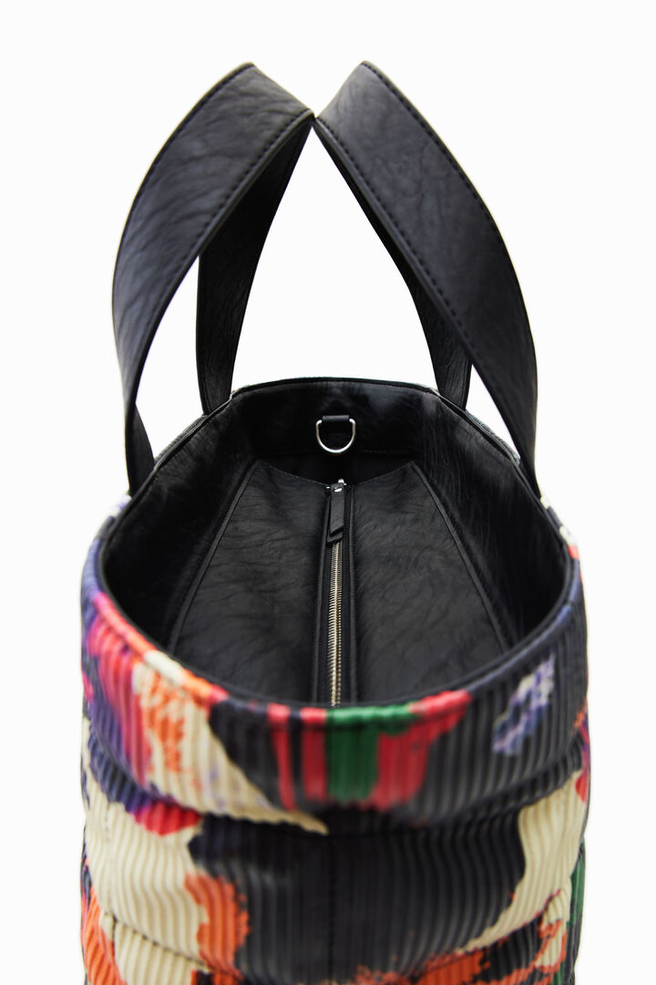 Textured camo shopper bag | Desigual