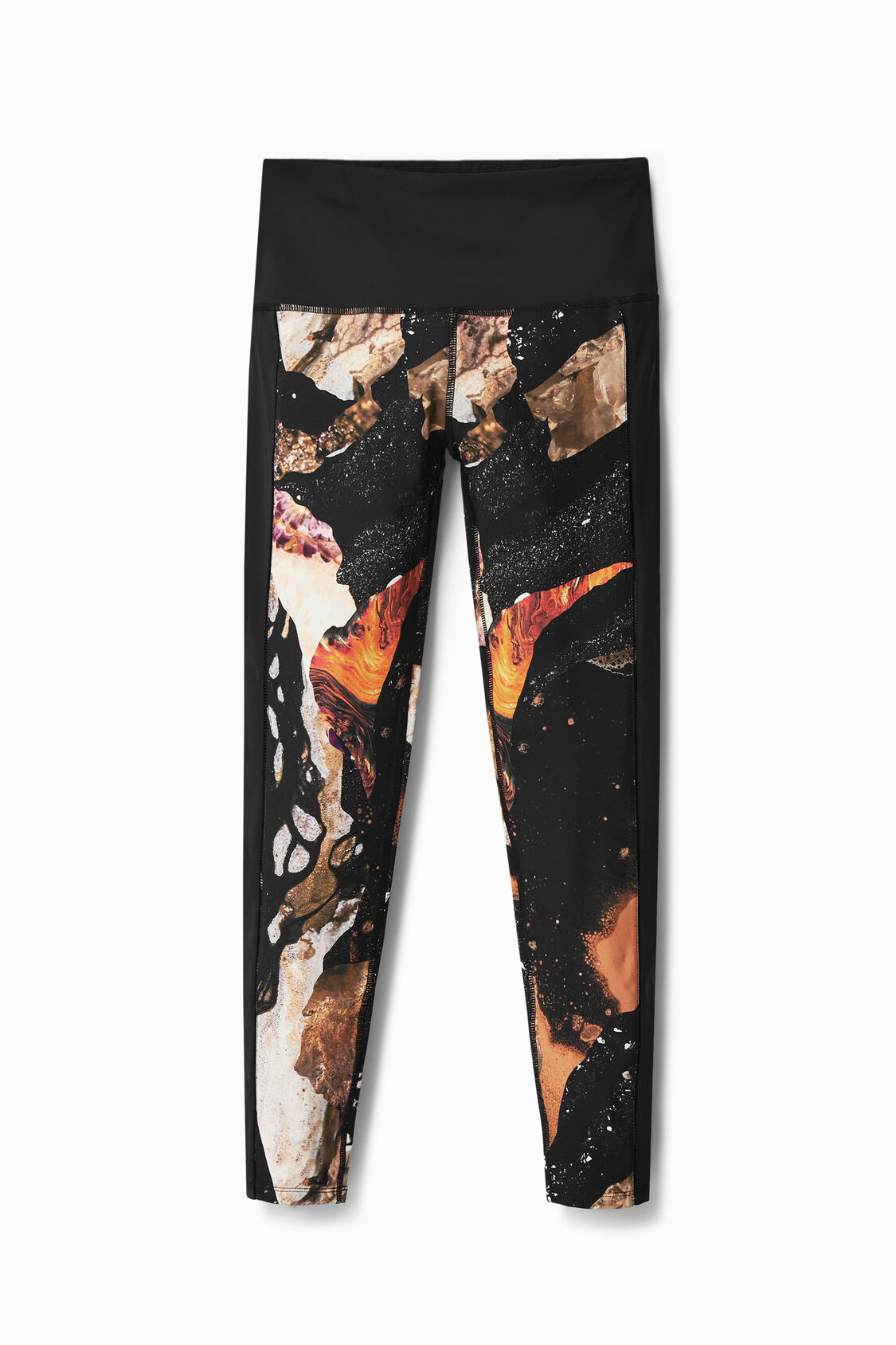 Disturbio Conciliar marca Leggins estampado efecto mineral | Desigual.com