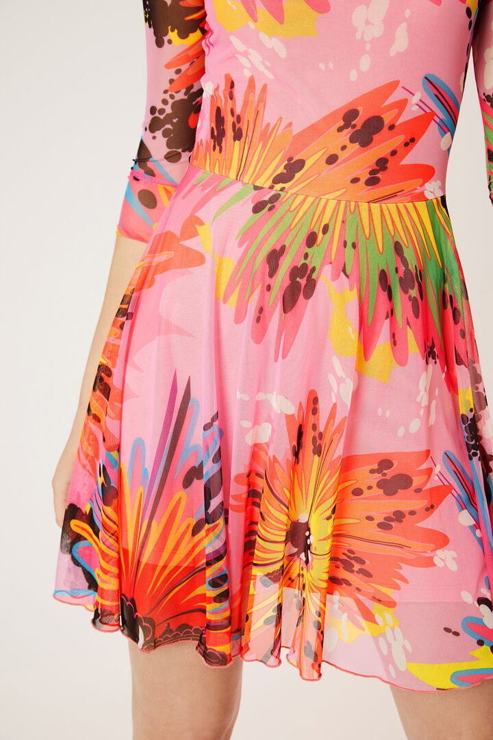 Short dress 3/4 sleeve | Desigual