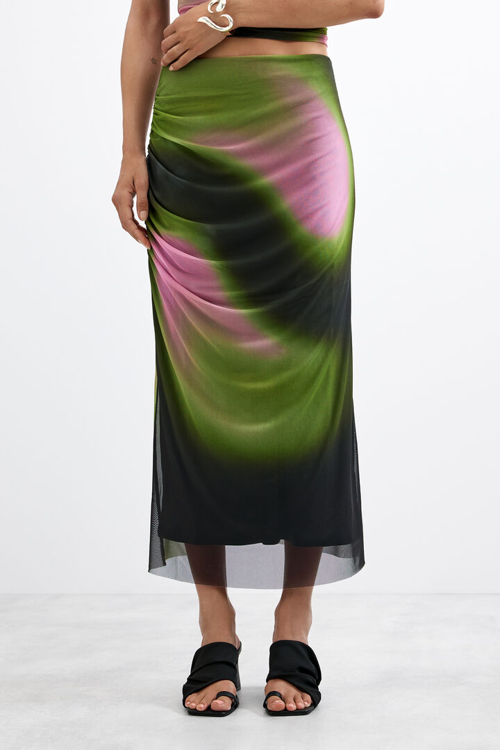 Pencil knit skirt