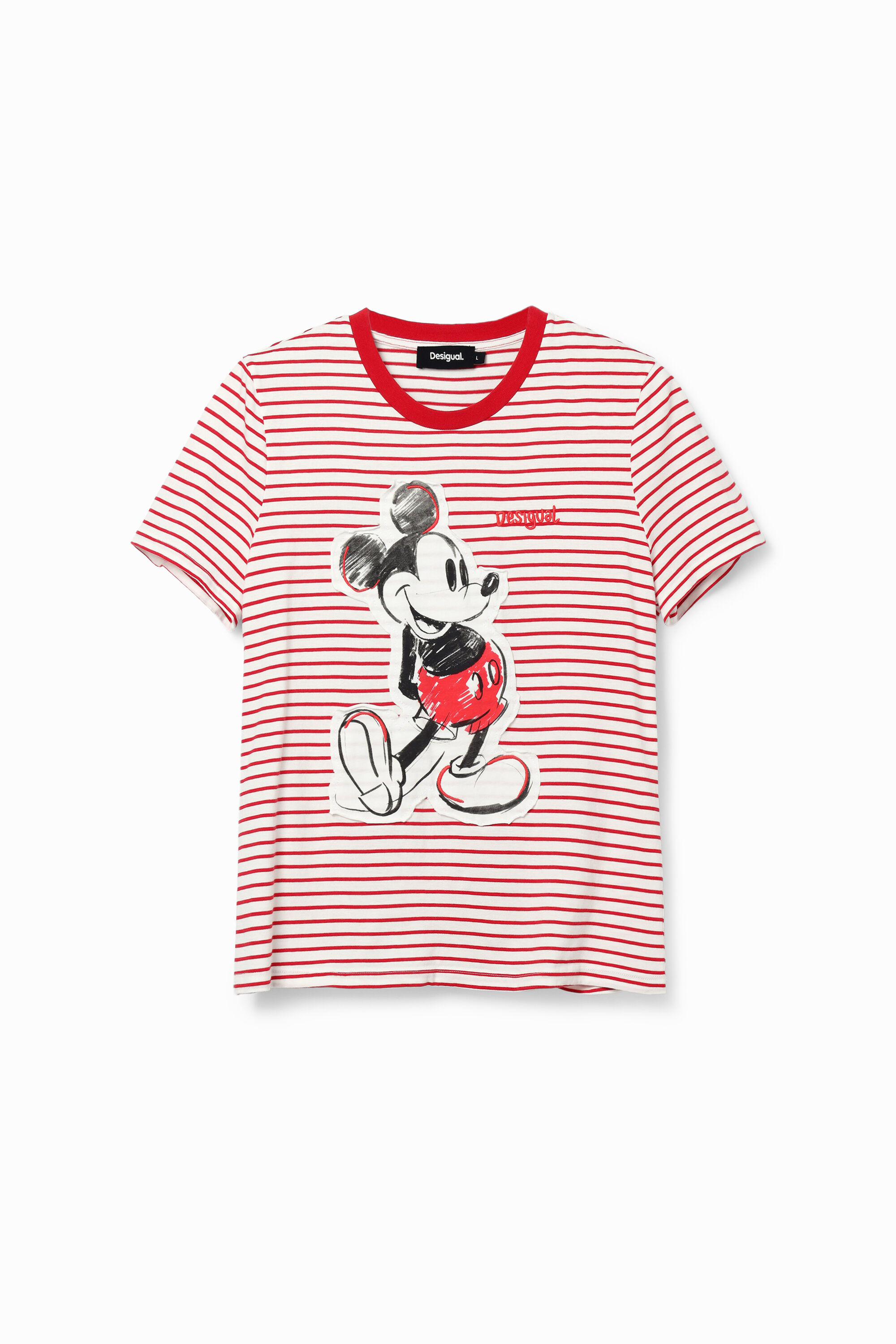 Camiseta rayas Mickey Mouse