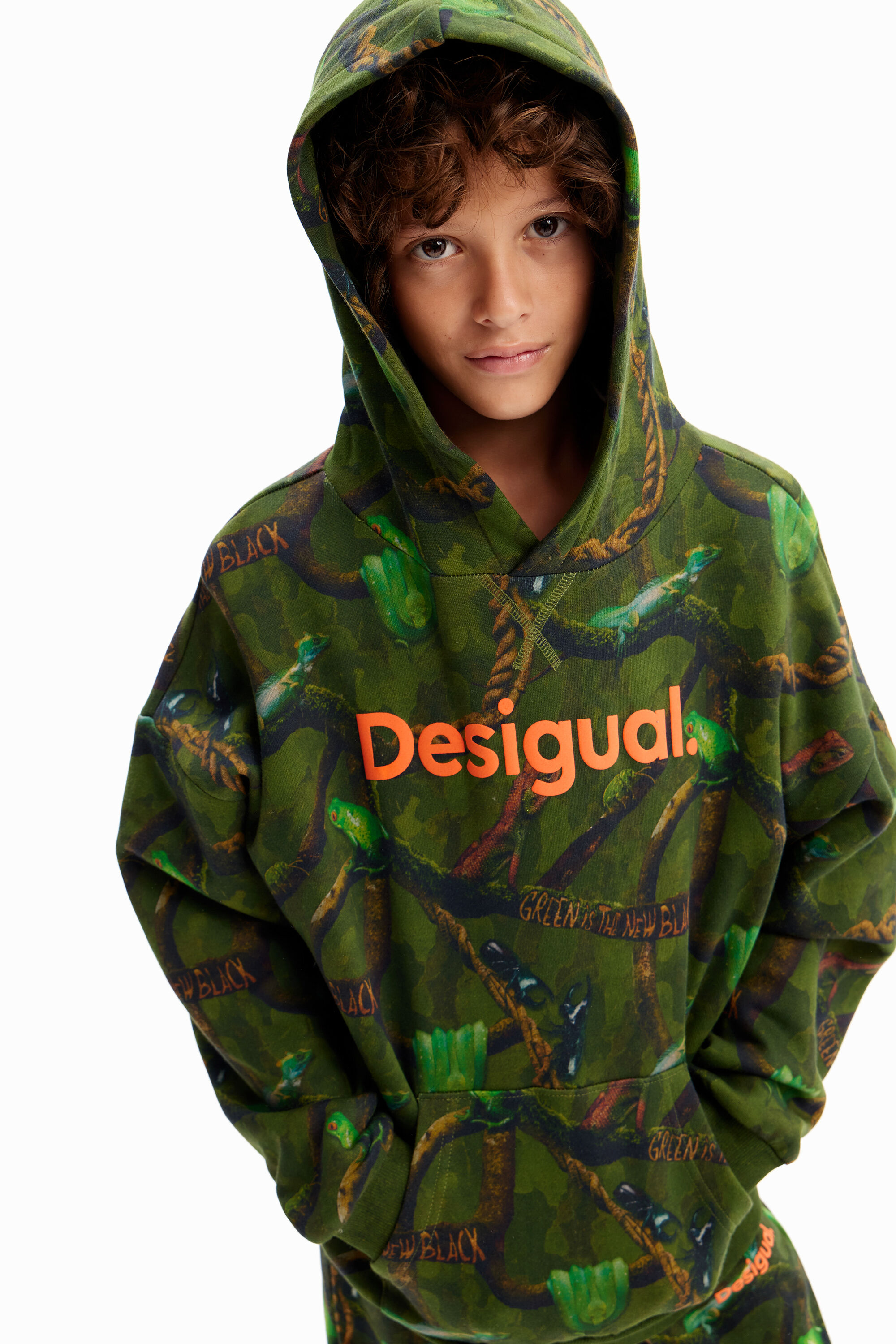 Boys 2025 camo sweater