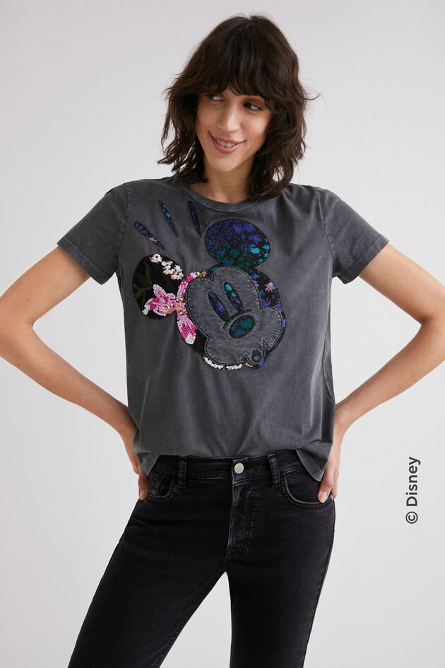 Mickey Mouse patchwork T-shirt