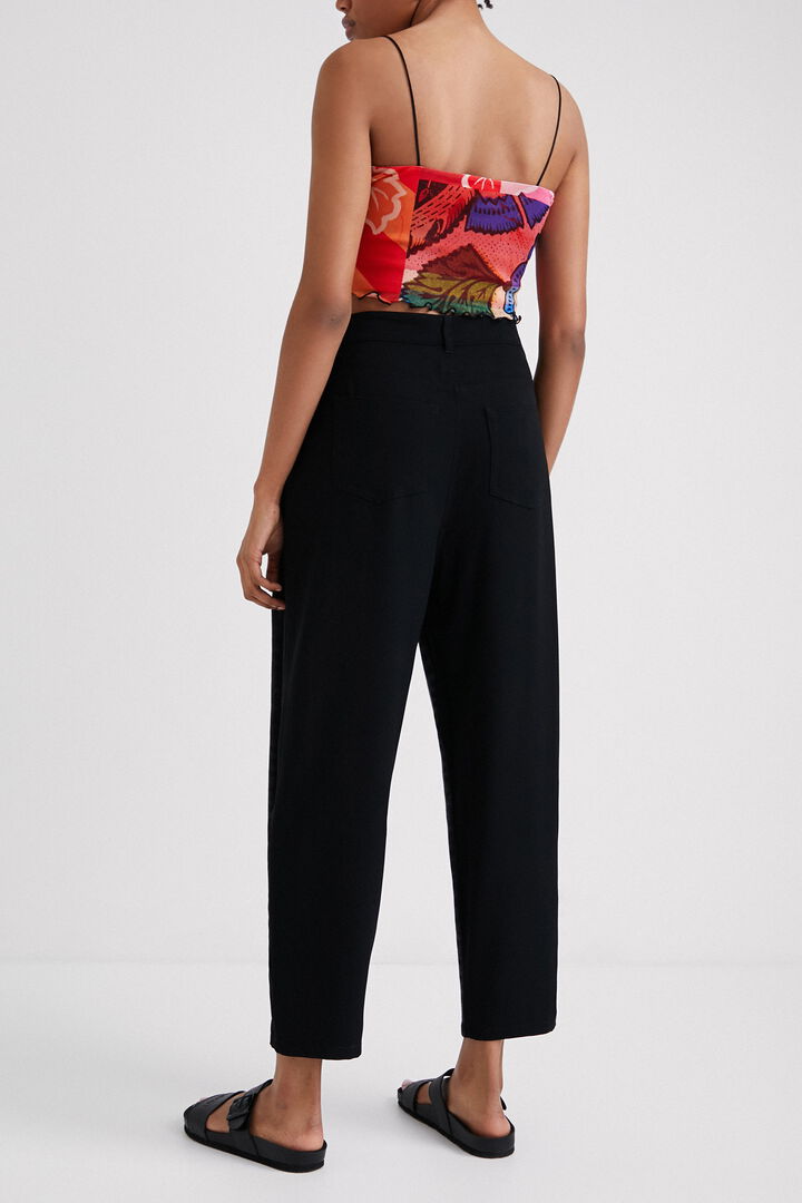 Hybrid slouchy trousers | Desigual