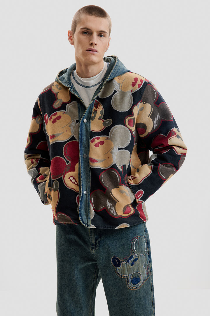 Mickey&trade; denim coat | Desigual