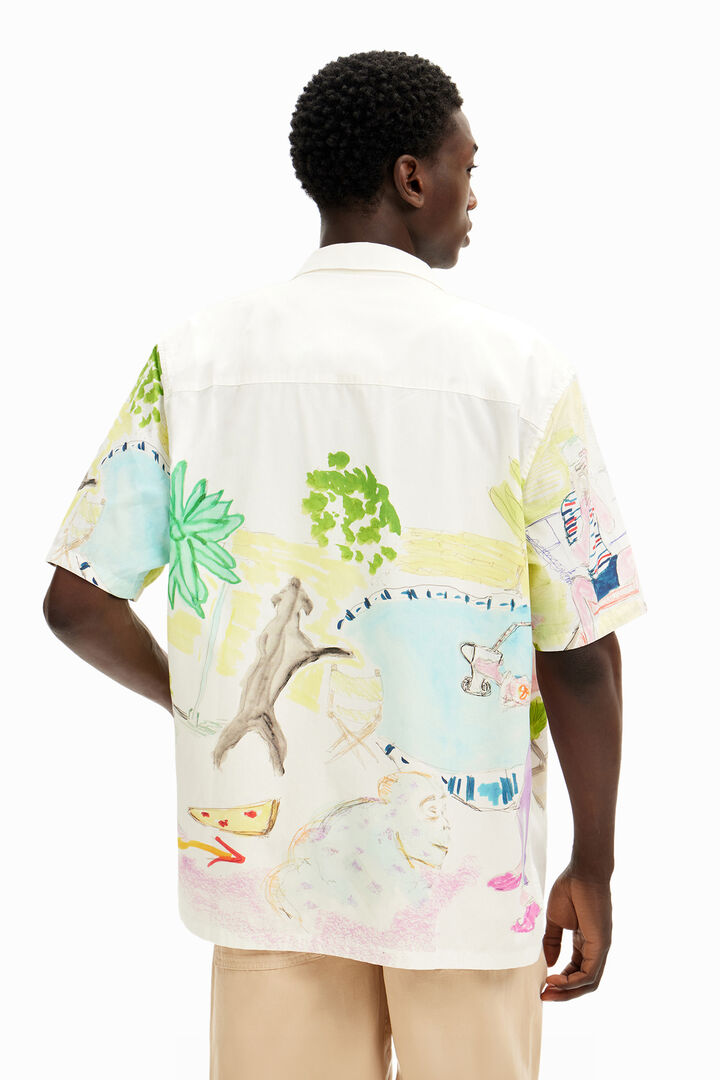 Camisa estampado acuarela | Desigual