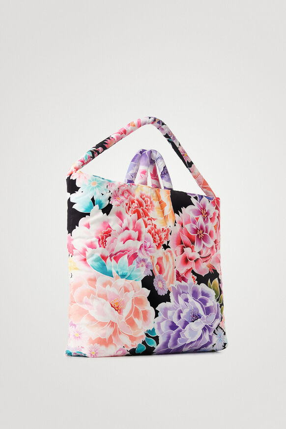 Oversize-Tasche mit Blumen | Desigual