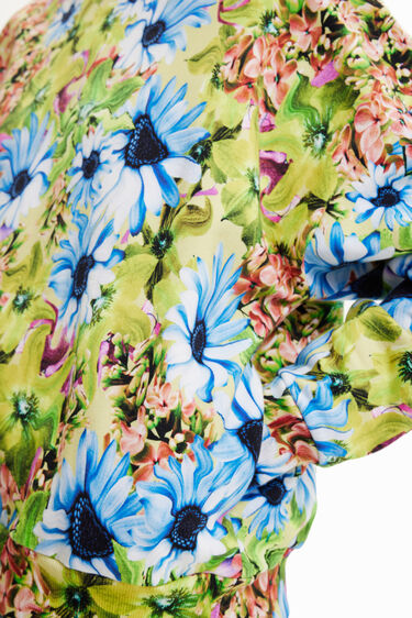 Oversize floral sweatshirt | Desigual