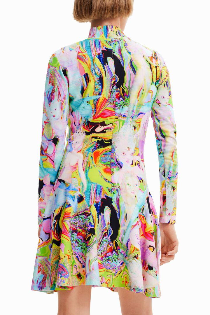 Vestido skater corto María Escoté | Desigual