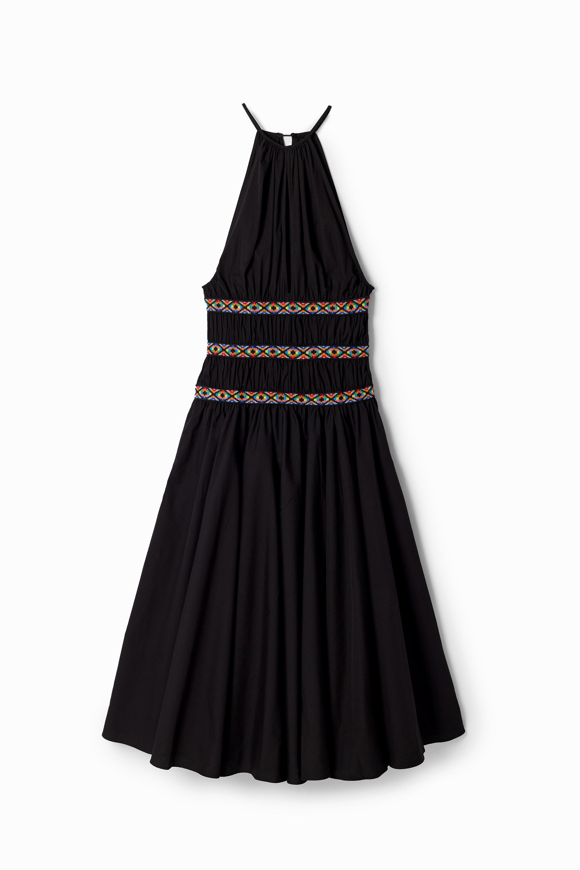 Robe midi dos nu Stella Jean - Desigual - Modalova
