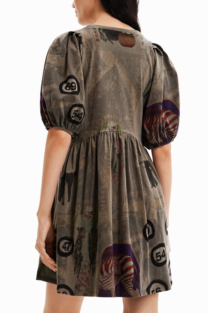 Short boho dress | Desigual
