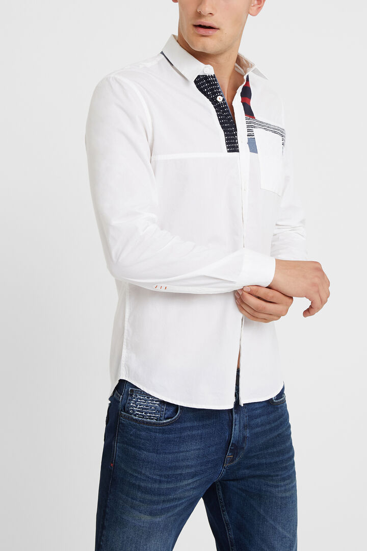 100% cotton shirt patches | Desigual