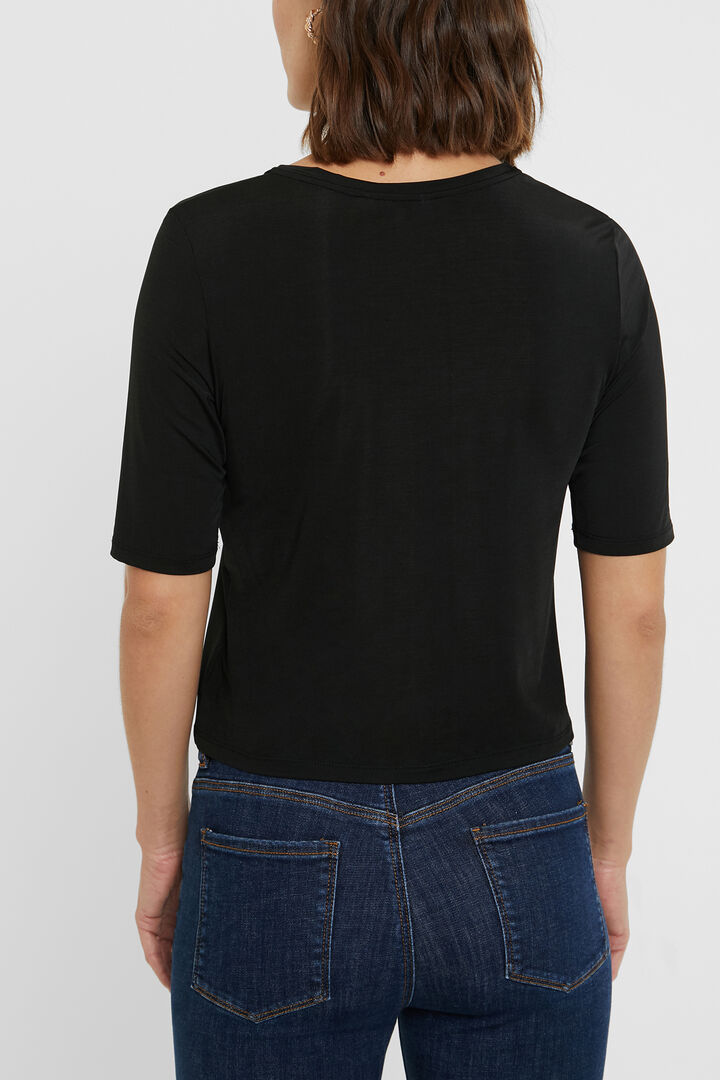 Slim fit T-shirt met monogram | Desigual